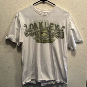 Oakley Tshirt white, medium